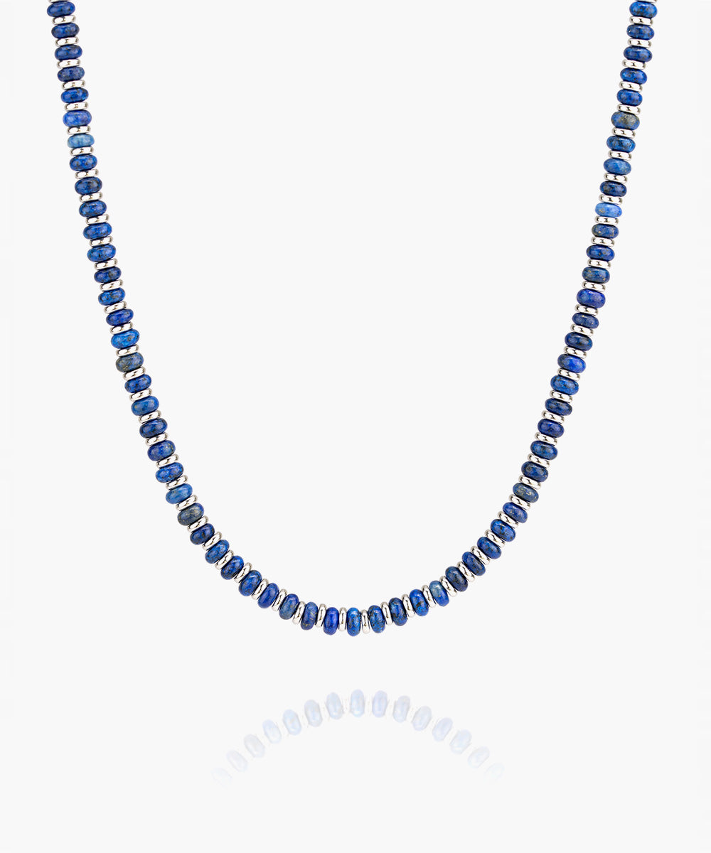 Brontide Necklace Lapis Lazuli | Silver