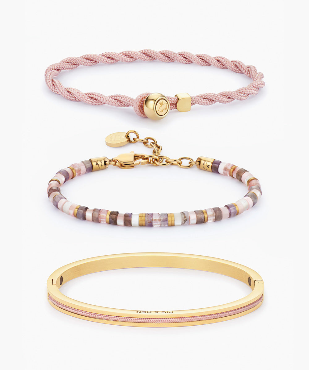 Ed Dusty Pink & Brontide Vienna & Maya Lou Set