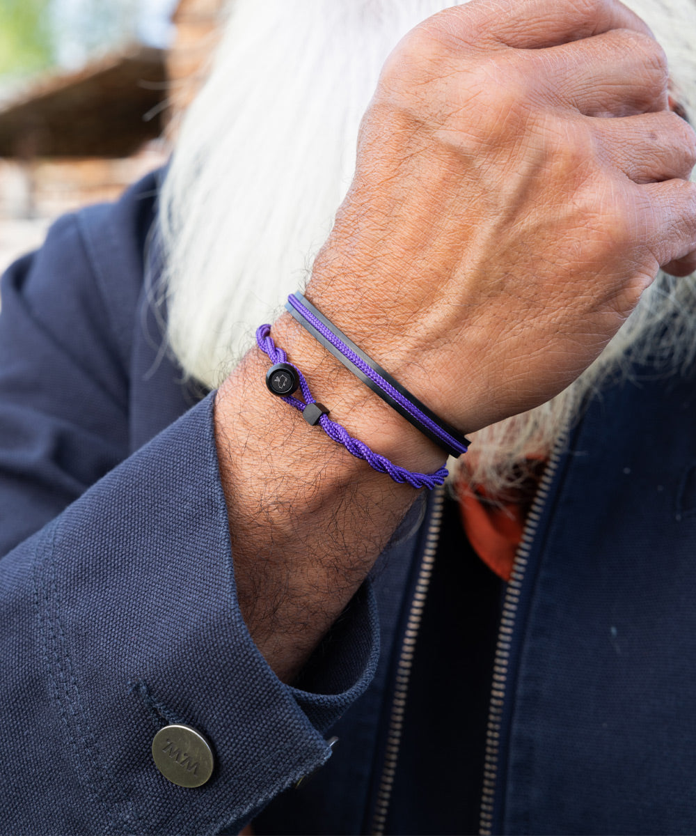 Easy Ed Royal Purple | Black