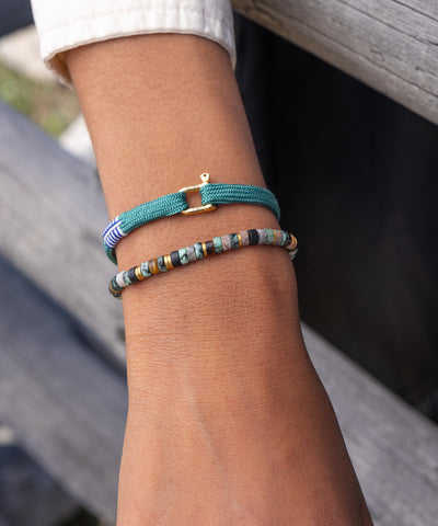Franky Patina Green | Gold