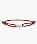 Daunting Dean Velvet Red | Silver