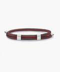 Little Lewis DBL Velvet Red - Slate Gray | Silver