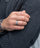 Navarch 6mm Ring Navy | Silver
