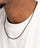 Curb Chain Necklace Black