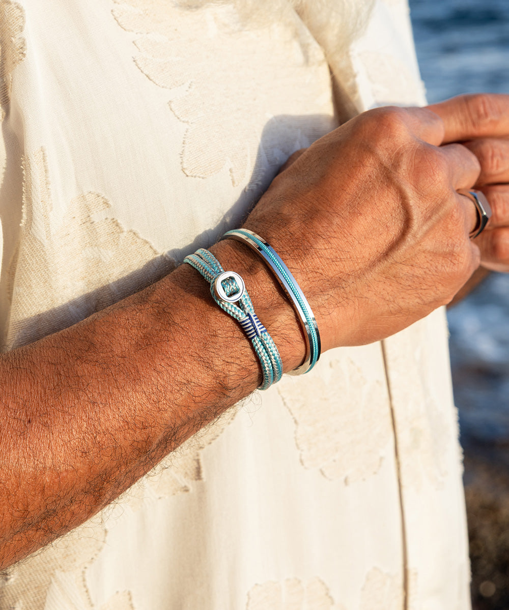 Don Dino Stone Gray - Summer Blue | Silver