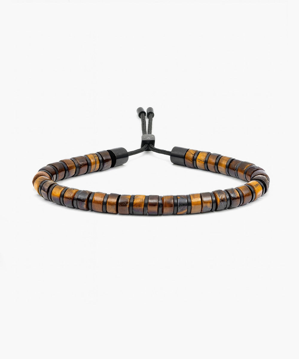 Brontide 6mm Adjustable Tiger Eye | Black