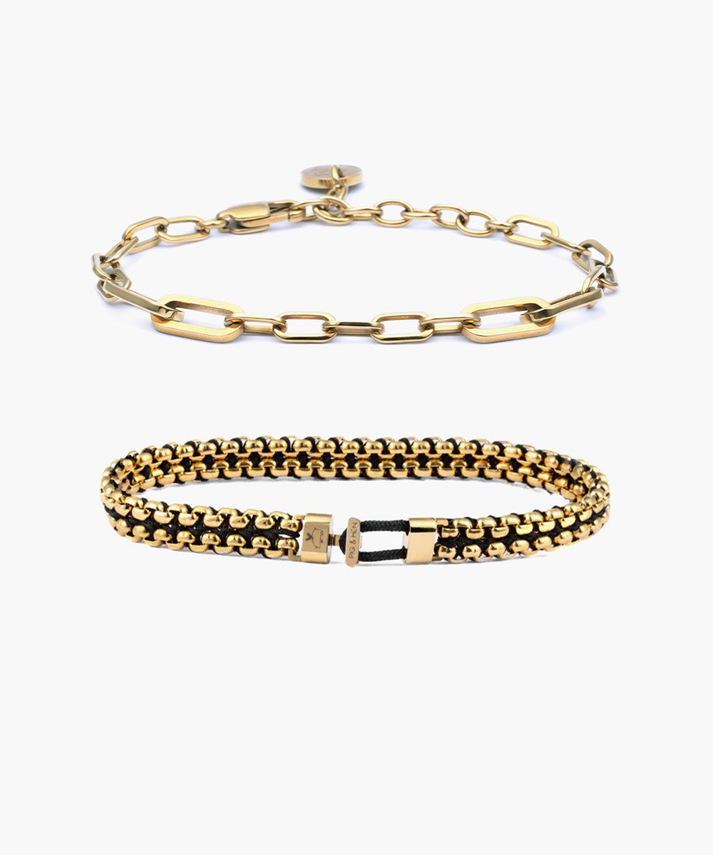 Catena Venetian 7mm & Julie Gold Set