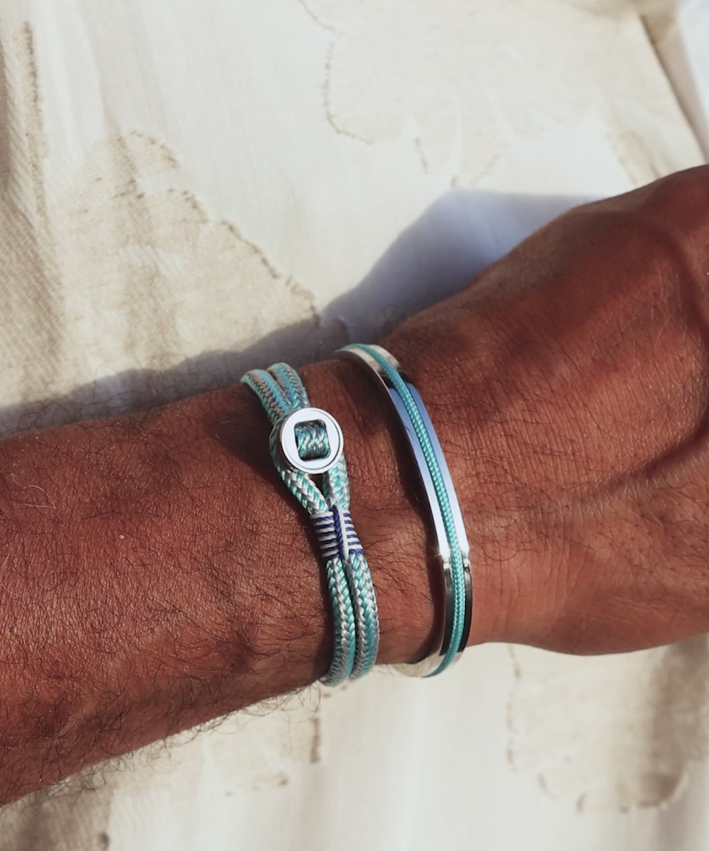 Don Dino Stone Gray - Summer Blue | Silver